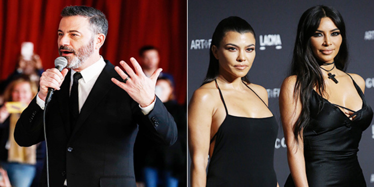 Jimmy Kimmel Takes a Swipe at 'The Kardashians' in Typical Style at Disney Upfront