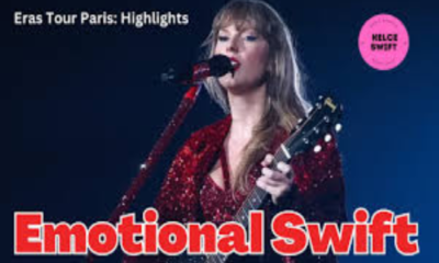 Taylor Swift becomes emotional, shedding tears, as she officially announces Paris 'Eras Tour' Marks Her Final Tour Ever.