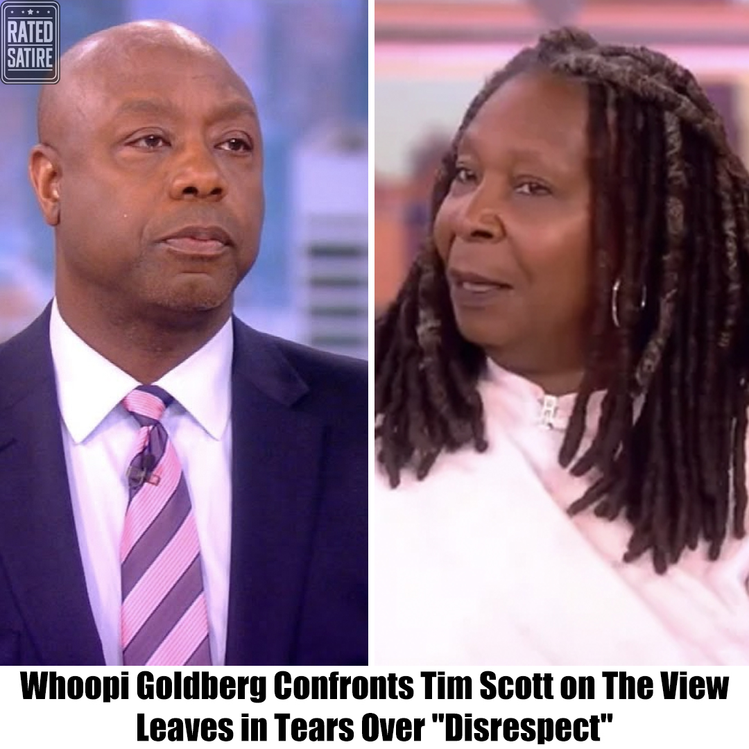 Breaking: Whoopi Goldberg Confronts Tim Scott on The View, Walks Out Crying “He Disrespected Me”