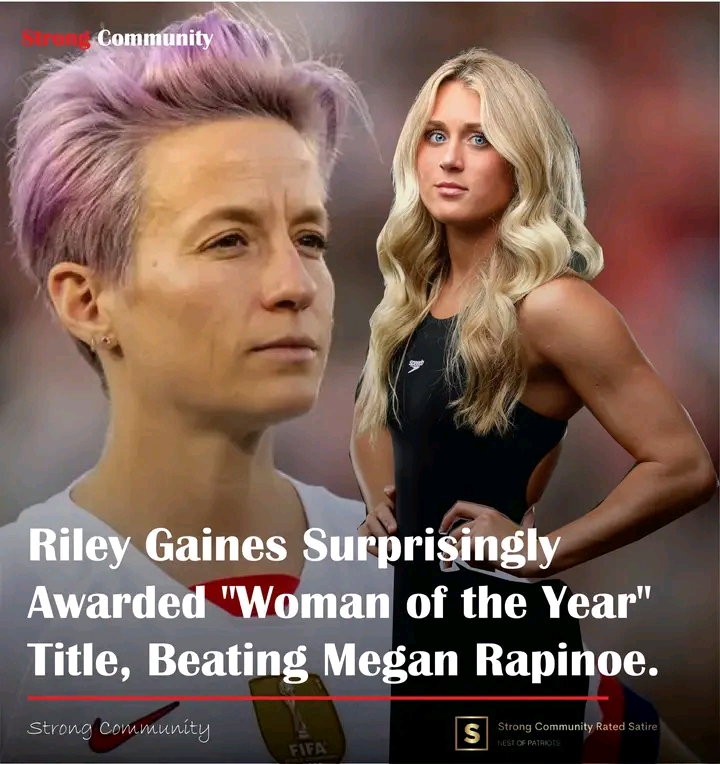 Riley Gaines Triumphs Over Megan Rapinoe to Claim "Woman of the Year" Title